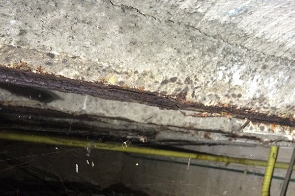 Kruipruimte ventilatie - Schimmel vorming door vocht