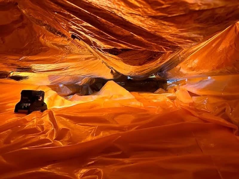 Kruipruimte Ventilatie Specialist brengt in Voorschoten bodemfolie en ventilatie in kruipruimte aan